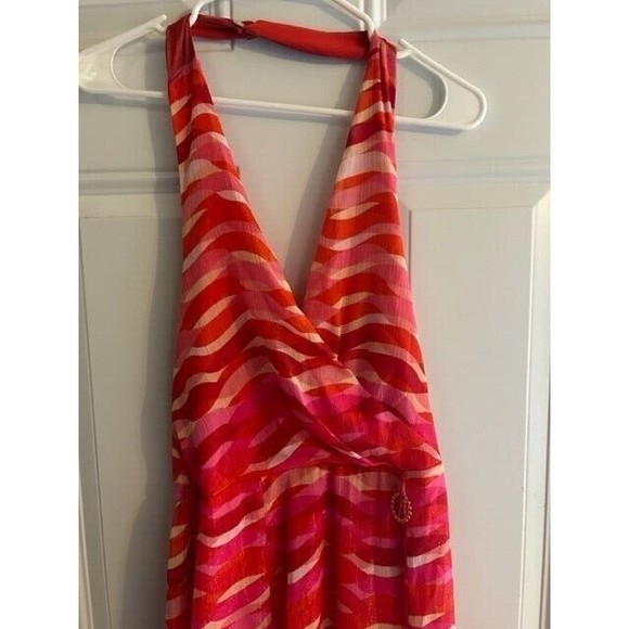 Alexa B Nites Dress  Womens Size 6 Backless Maxi Vneck Sleeveless Fit & Flare - Picture 2 of 7